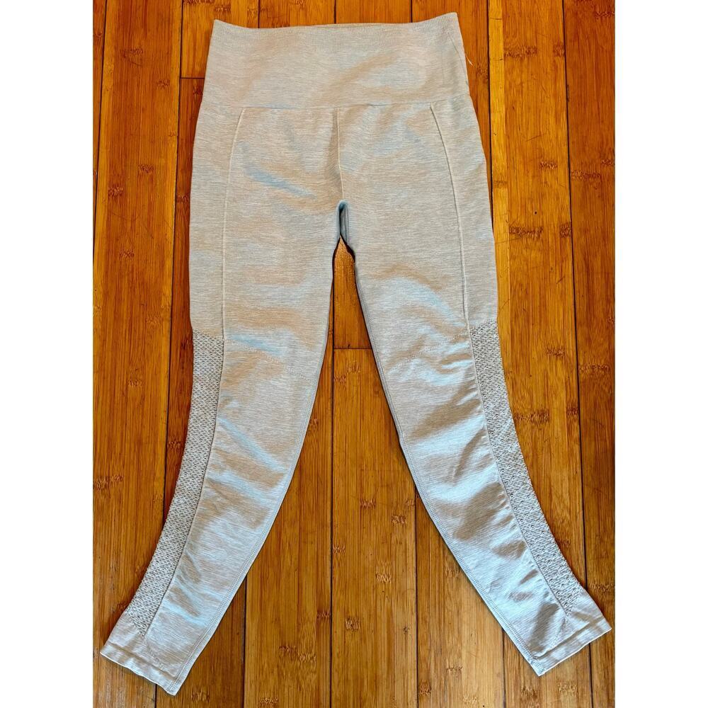 Fabletics high waisted sync legging- gray size small sculpting